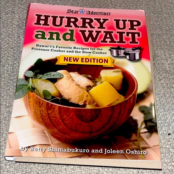 Hurry Up and Wait Cookbook - New Edition - Picture 1 of 9